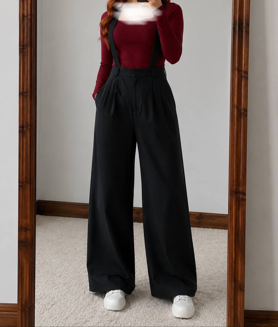 شلوار پارچه ای ساسبندی